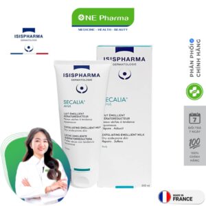 Kem Isis Pharma Secalia AHA Cream Dưỡng Ẩm, Làm Mềm Da, Giảm Khô Da – 75ml/200ml