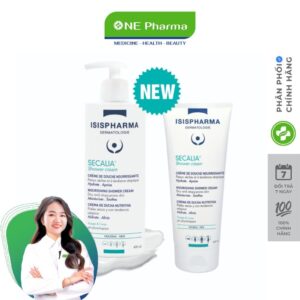 Sữa Tắm Isis Pharma Secalia Shower Cream Cho Da Khô, Hỗ Trợ Viêm Da Cơ Địa, Làm Mềm Da – 200ml/400ml