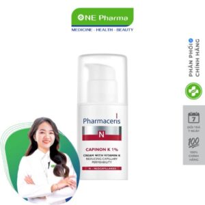 Kem Dưỡng Vitamin K Pharmaceris Capinon K 1% - 30ml