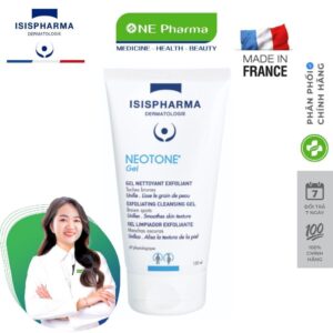 Gel Rửa Mặt Isis Pharma Neotone Cleansing Gel Làm Sạch, Trắng Sáng Da – 40ml/150ml