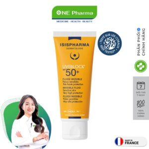 Kem Chống Nắng Isis Pharma SPF50+ Fluide Cho Da Khô, Nhảy Cảm - 40ml