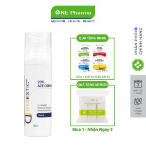 Kem Hyaestic 20% Aze Cream Hỗ Trợ Giảm Mụn Và Nám Chuyên Sâu - 30ml