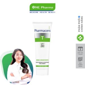Kem Chống Nắng Pharmaceris Sebo Mostatic SPF30 Dành Cho Da Mụn, Da Khô - 50ml