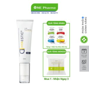 Tinh Chất Hyaestic 0.5% Pure Retinol Tái Tạo Da, Chống Lão Hóa - 15ml/30ml